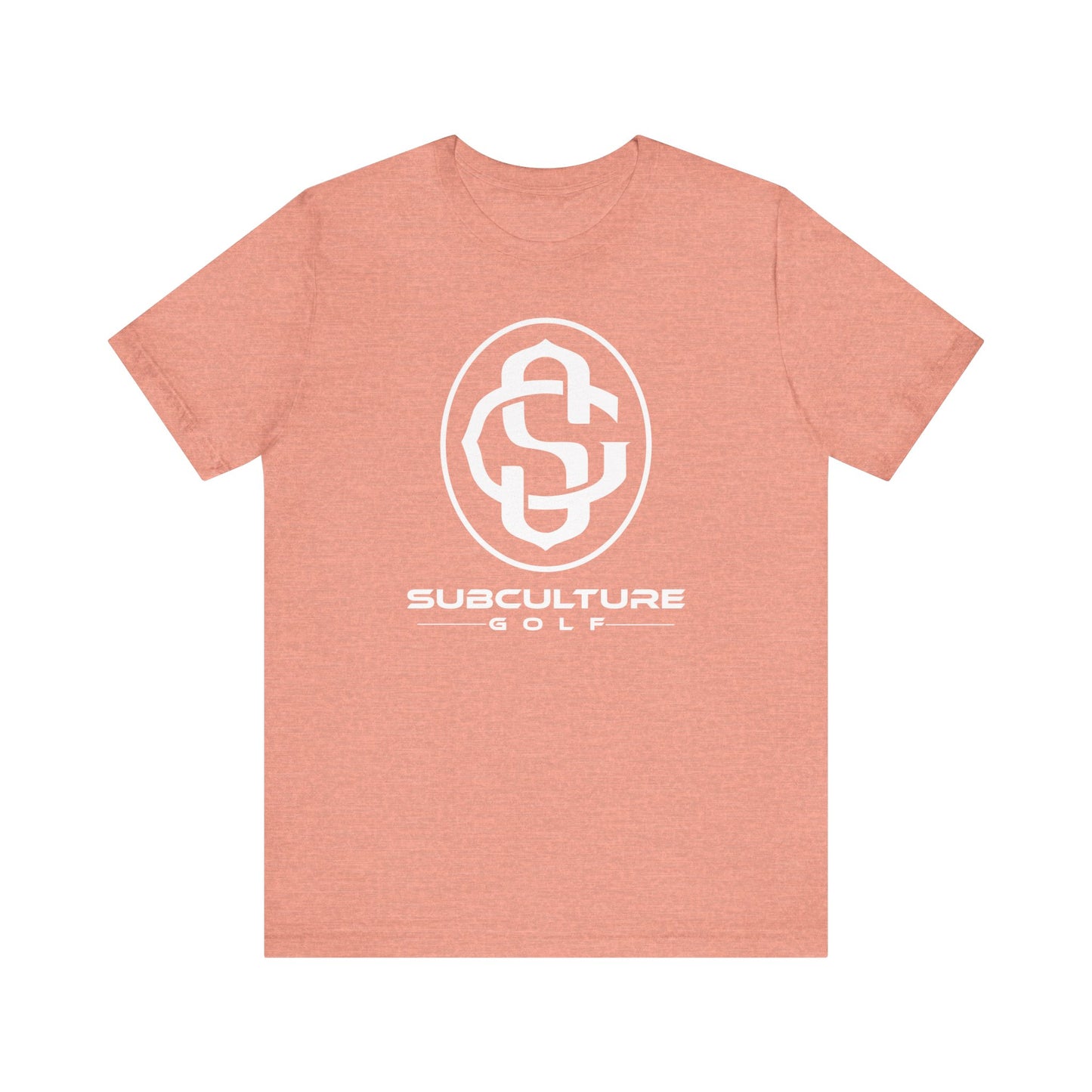 Monogram on Tee (White)
