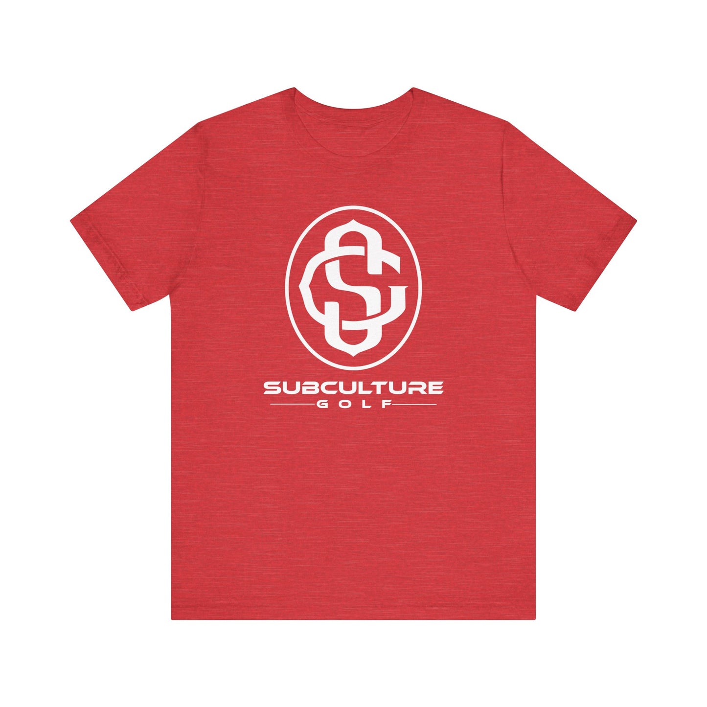 Monogram on Tee (White)