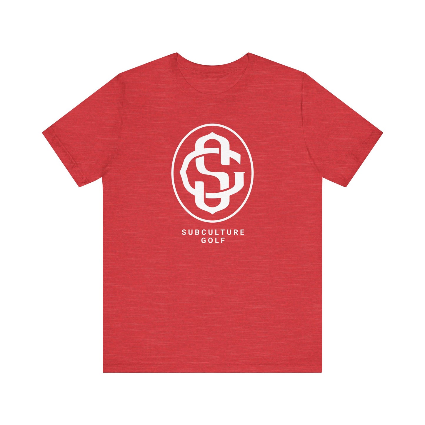 Monogram on Tee (White)