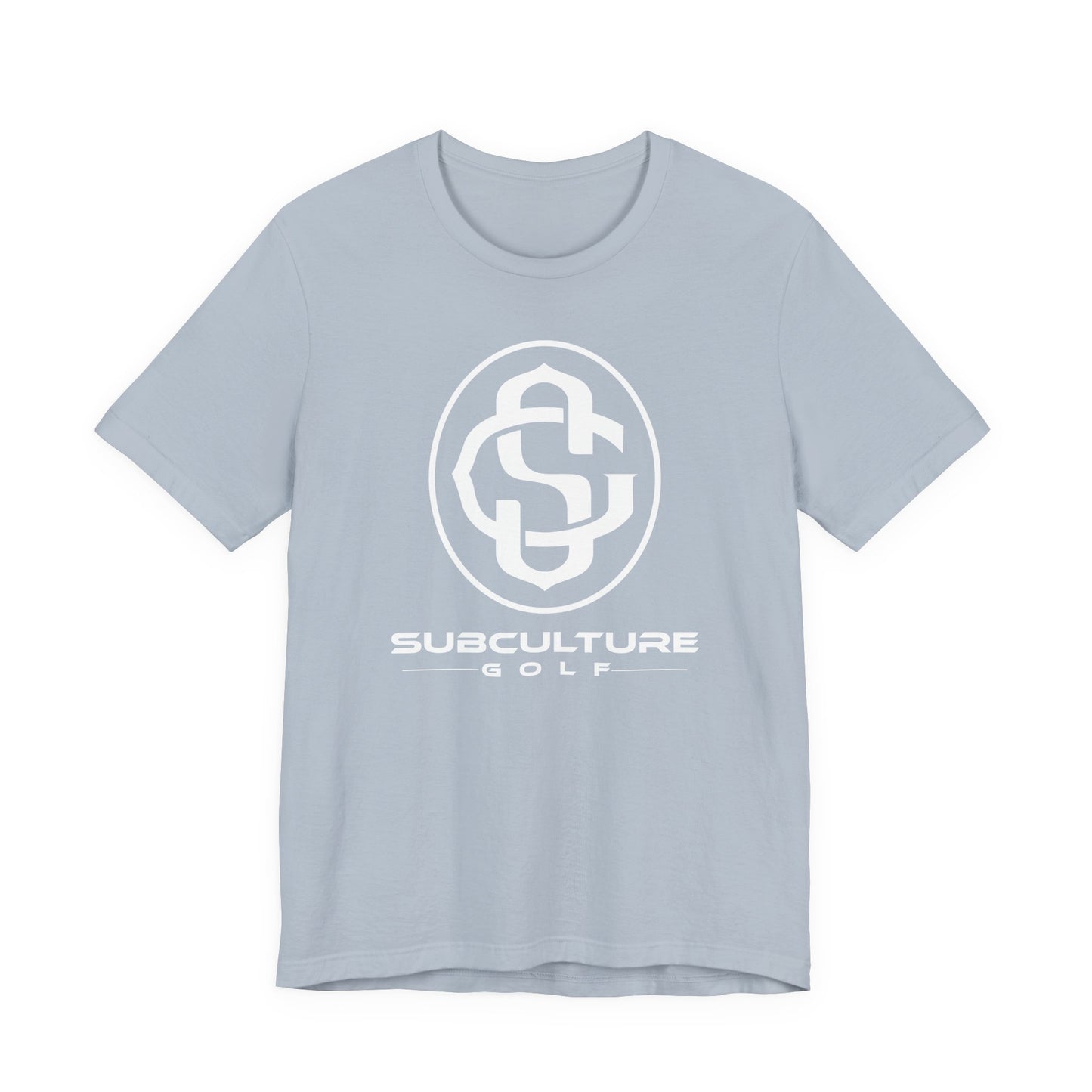 Monogram on Tee (White)