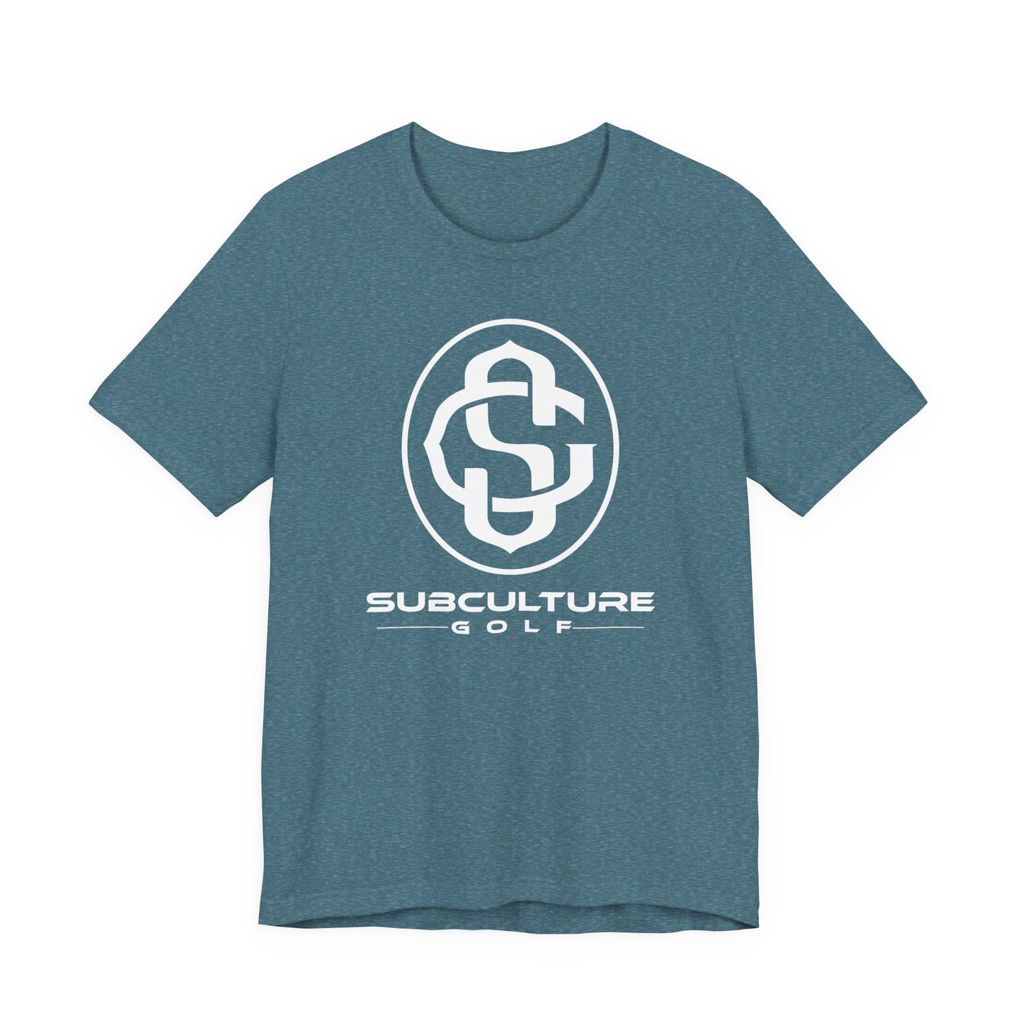Monogram on Tee (White)