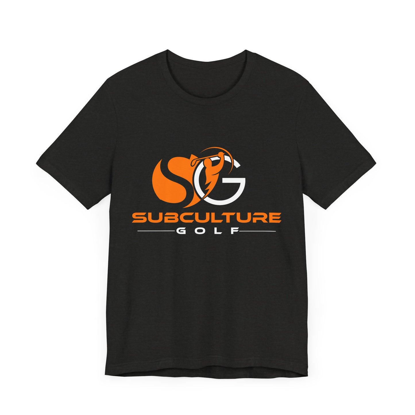 Logo on Tee (White)