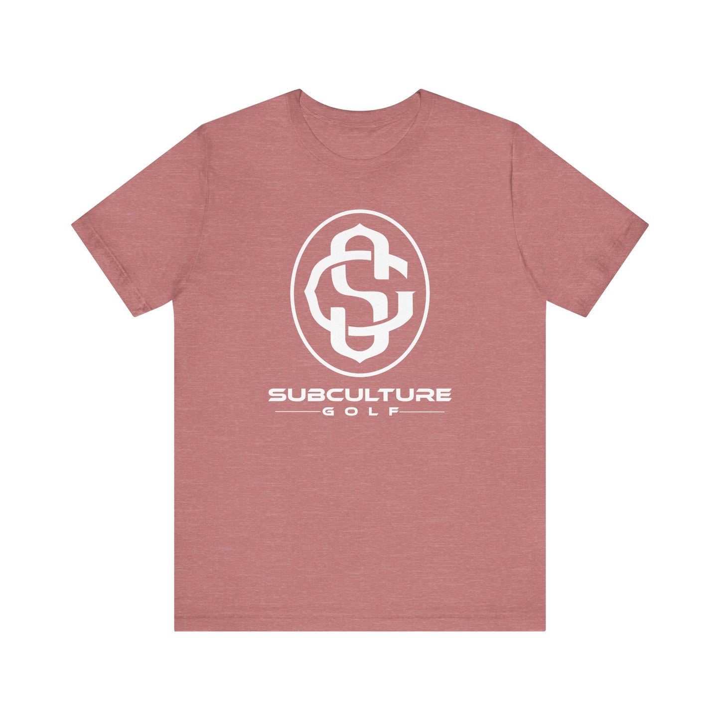 Monogram on Tee (White)