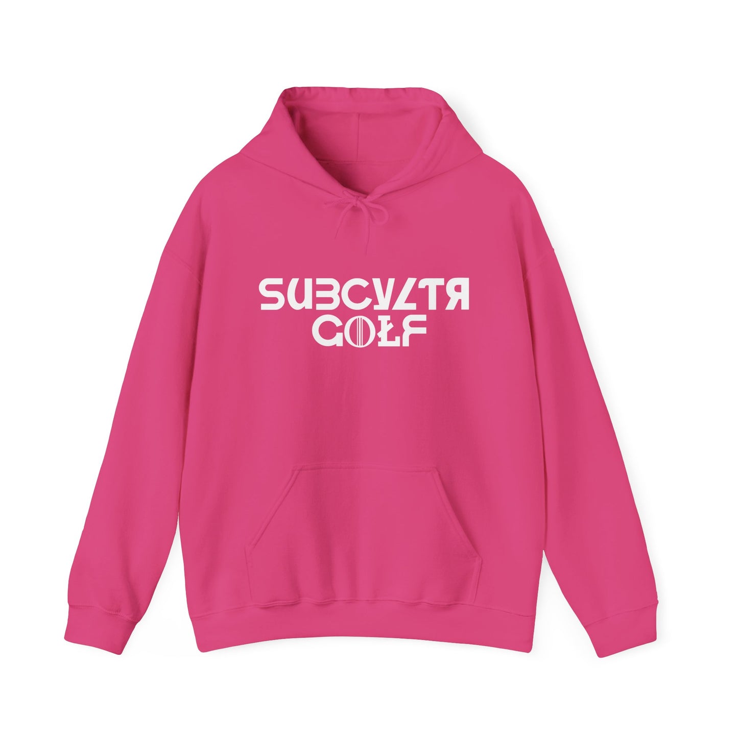 Subcyltr on Hoodie (White)