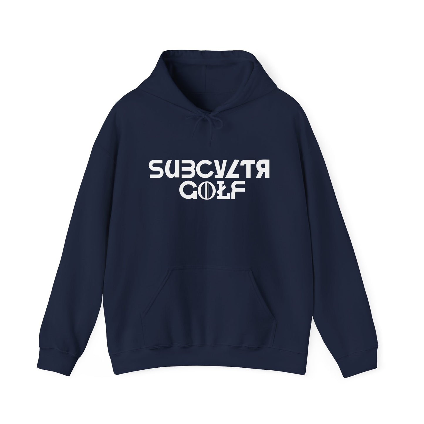 Subcyltr on Hoodie (White)