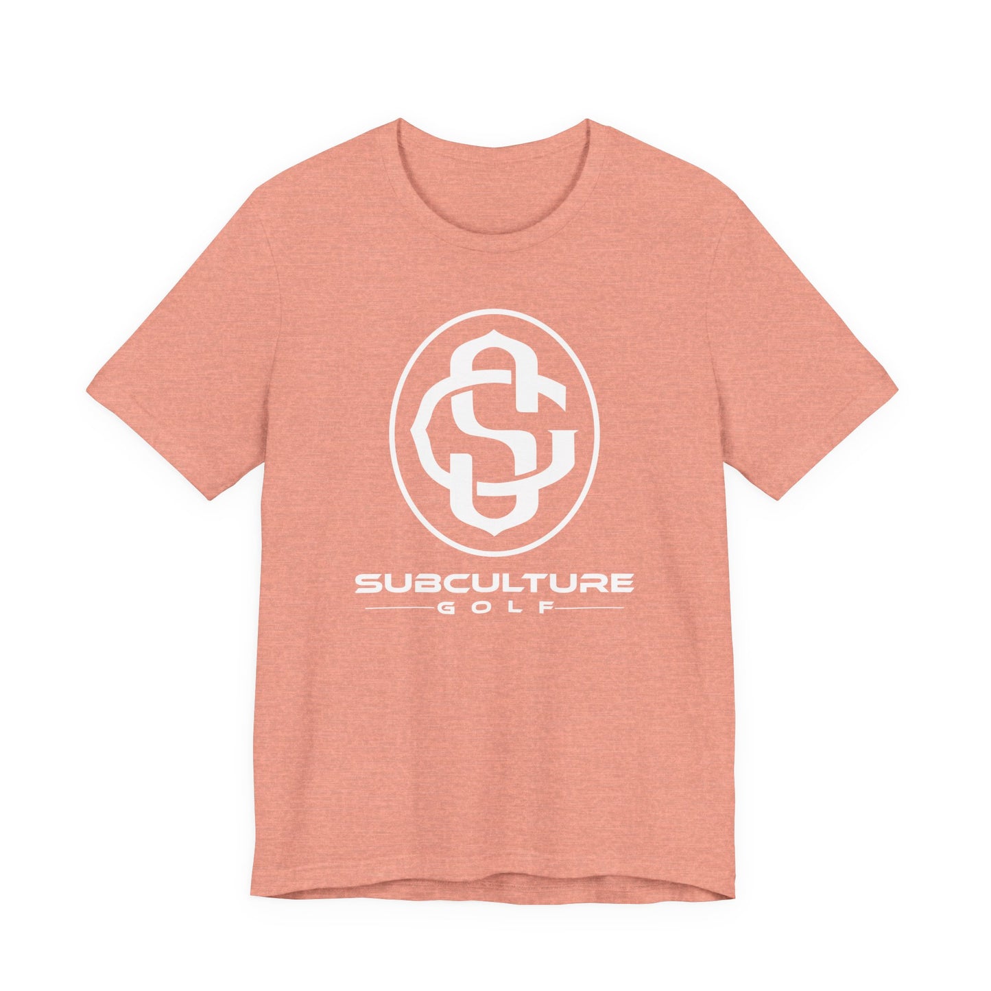 Monogram on Tee (White)