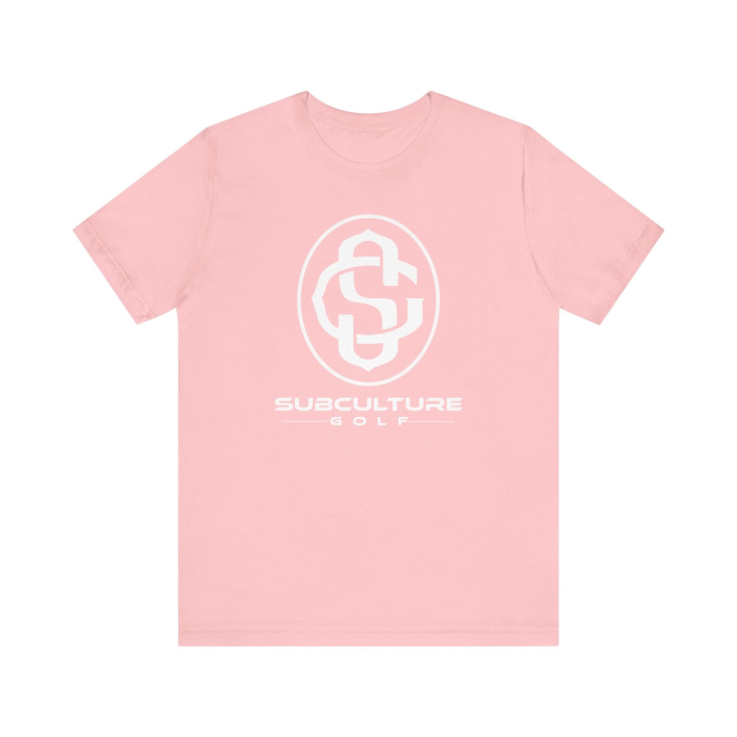 Monogram on Tee (White)