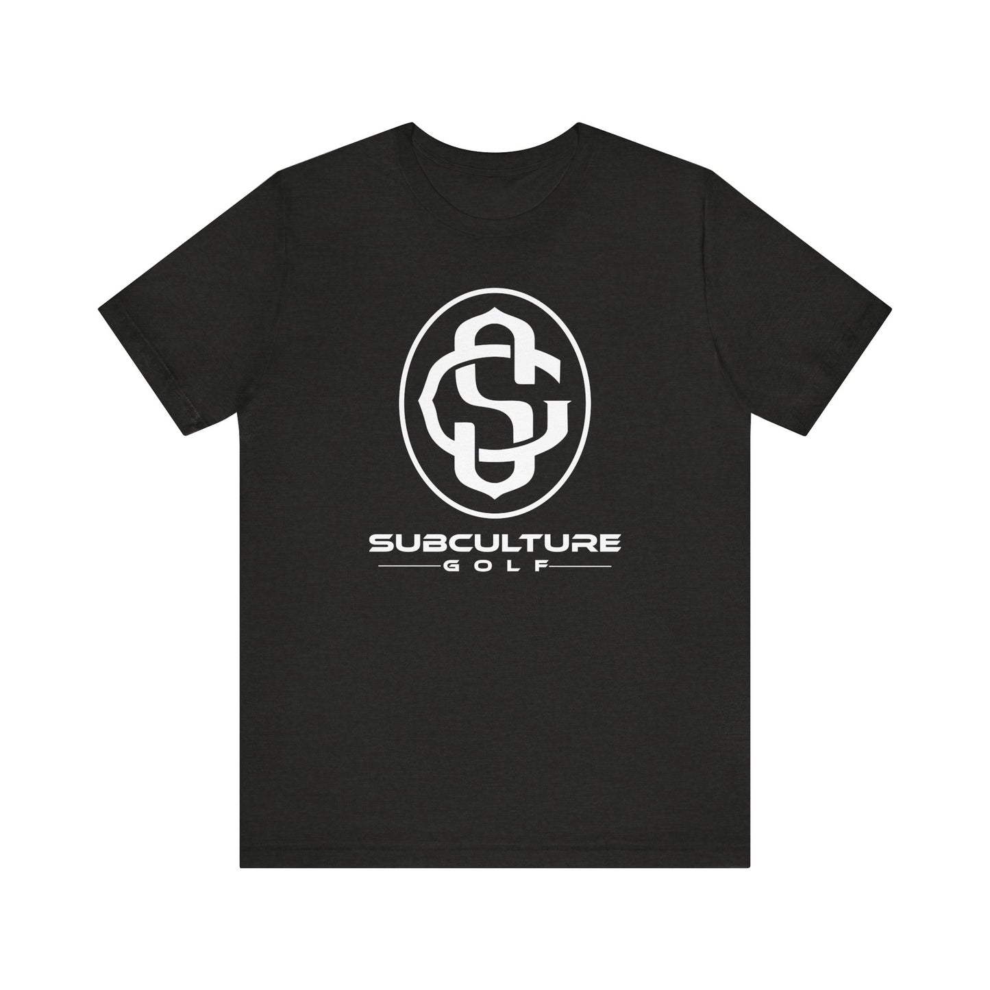 Monogram on Tee (White)