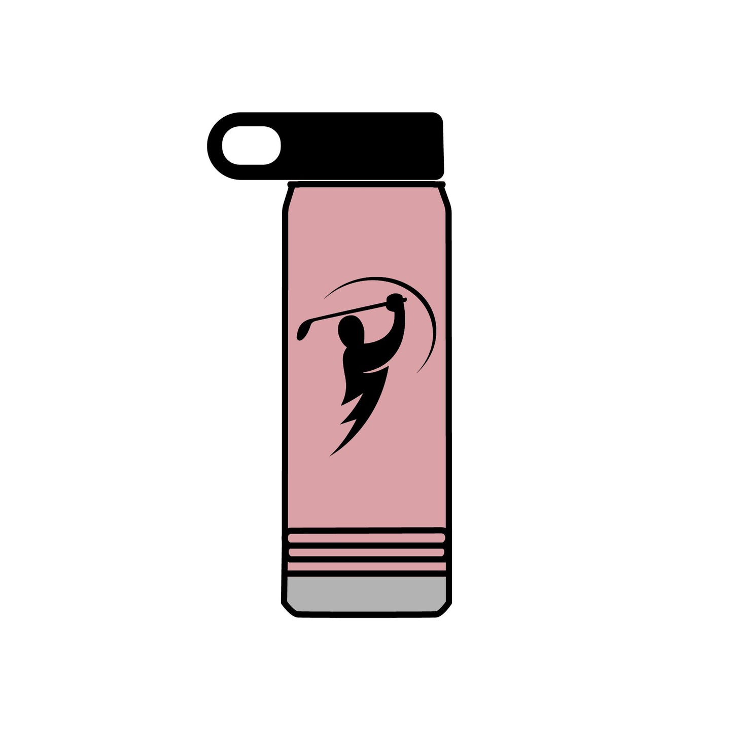 Subculture Branded Golf Enthusiast Water Bottle - 20oz