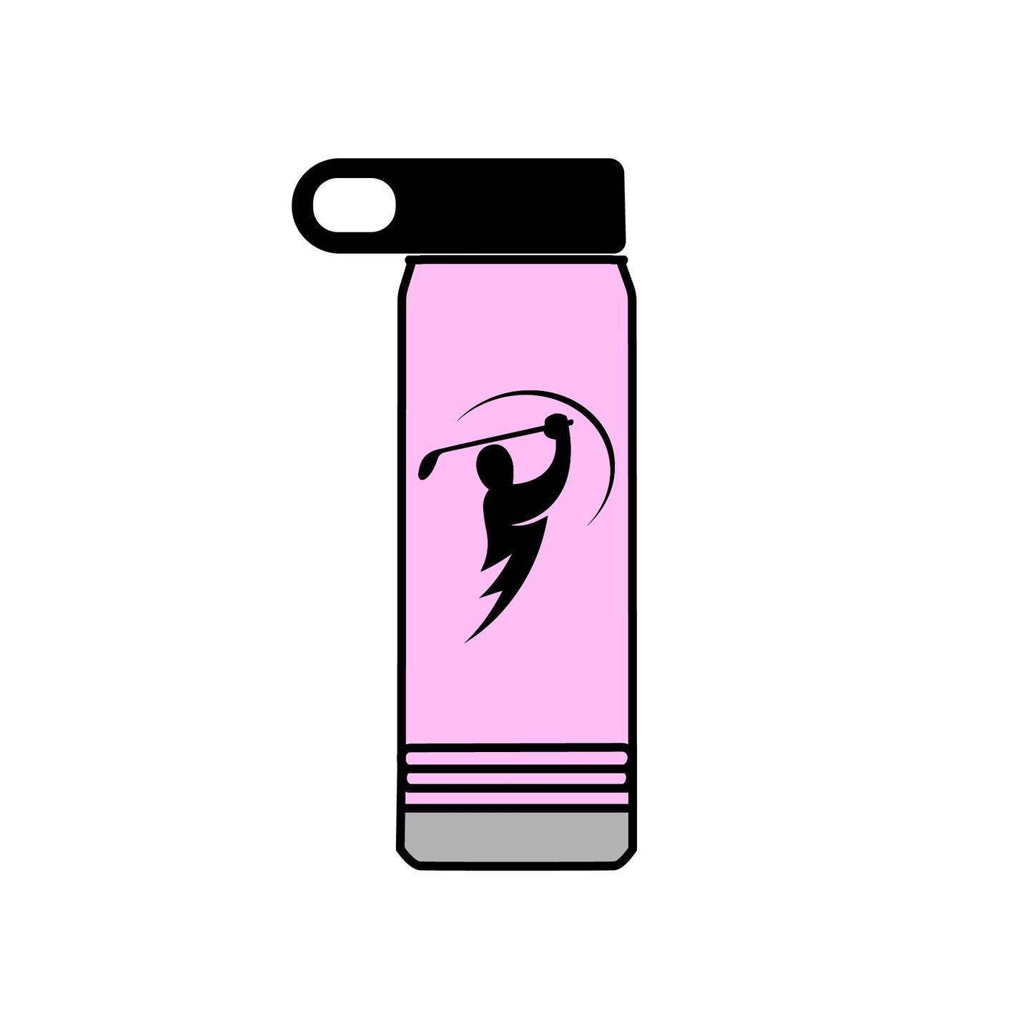 Subculture Branded Golf Enthusiast Water Bottle - 20oz