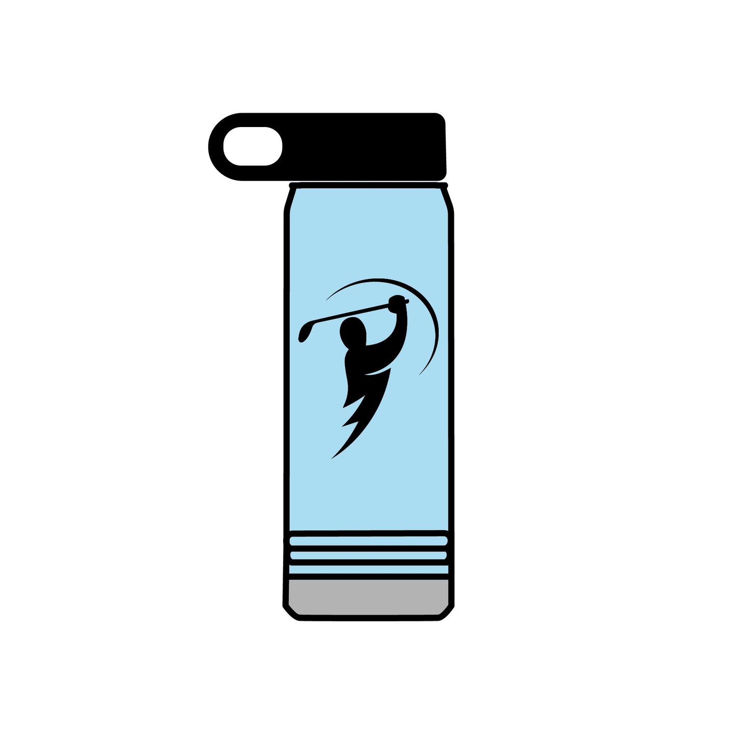 Subculture Branded Golf Enthusiast Water Bottle - 20oz