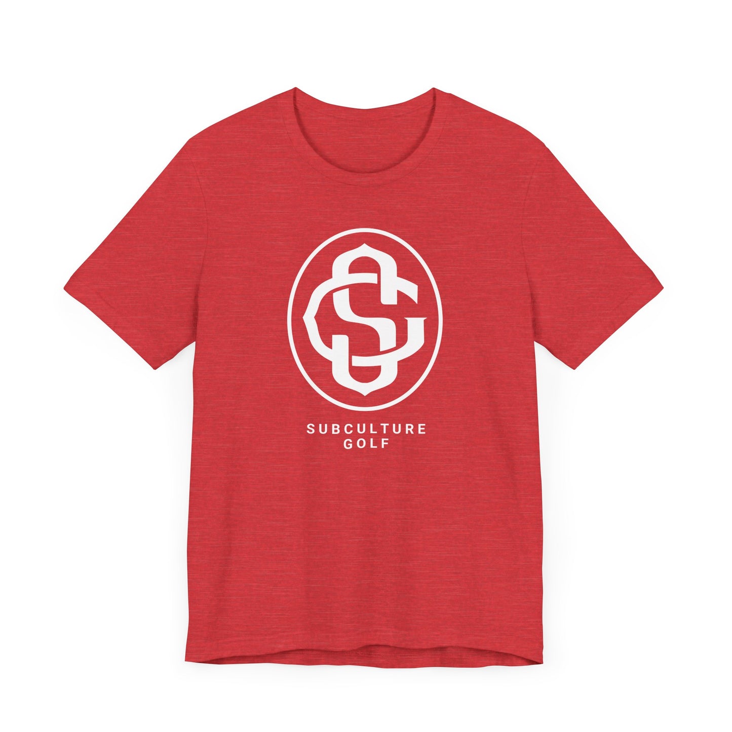 Monogram on Tee (White)