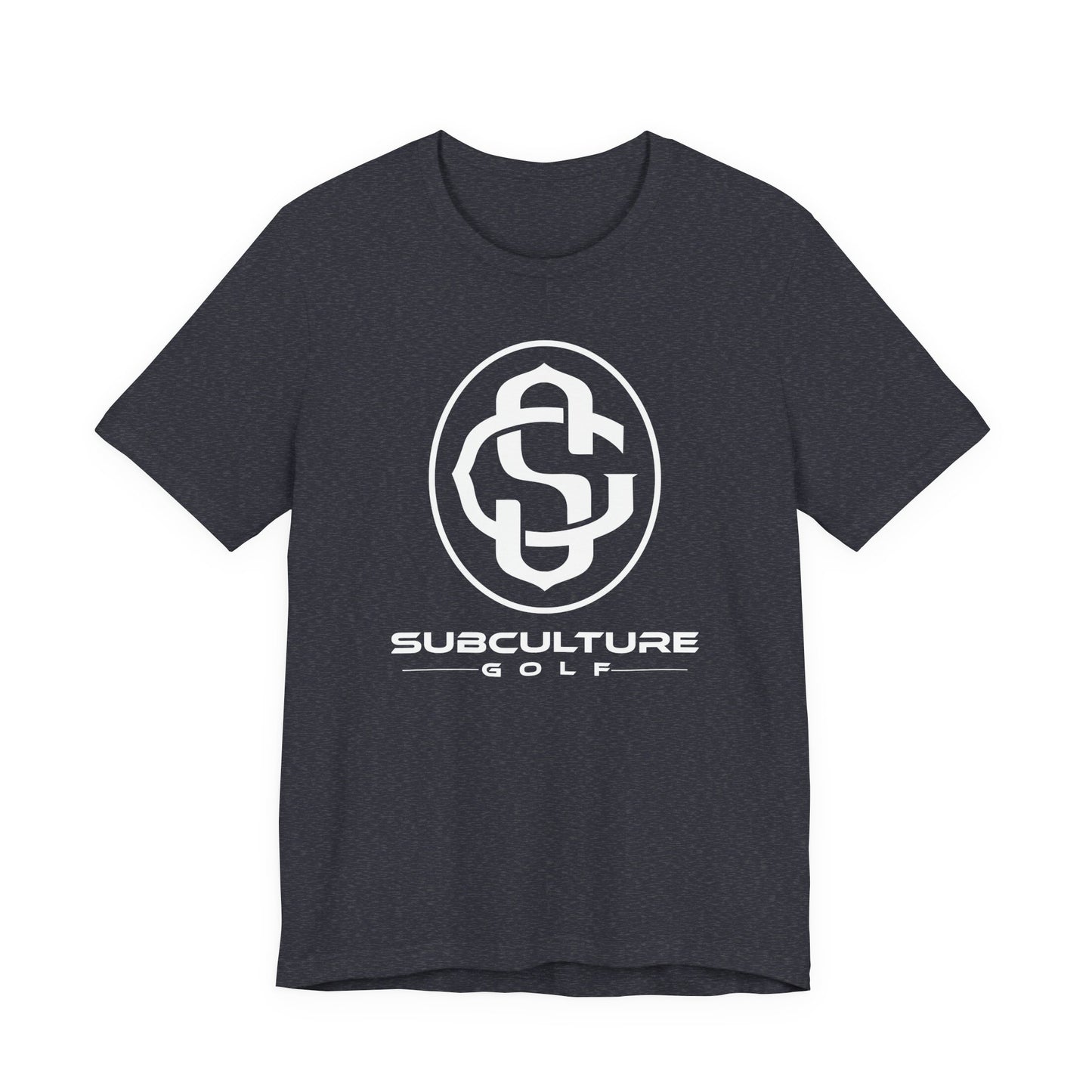 Monogram on Tee (White)
