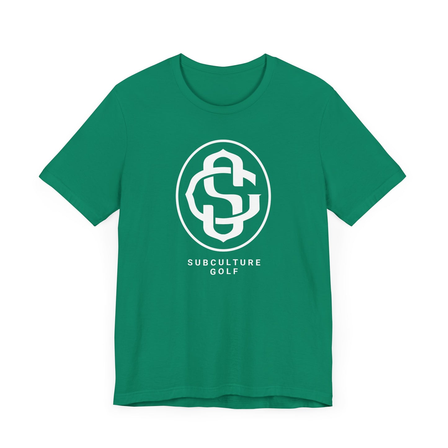 Monogram on Tee (White)