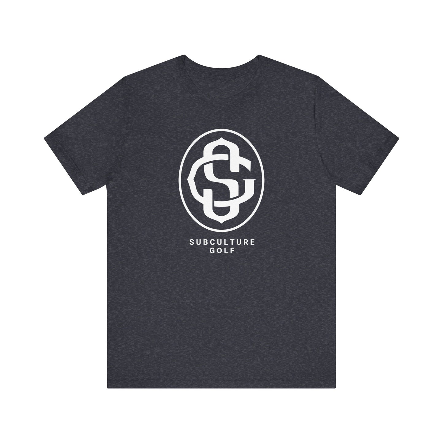 Monogram on Tee (White)