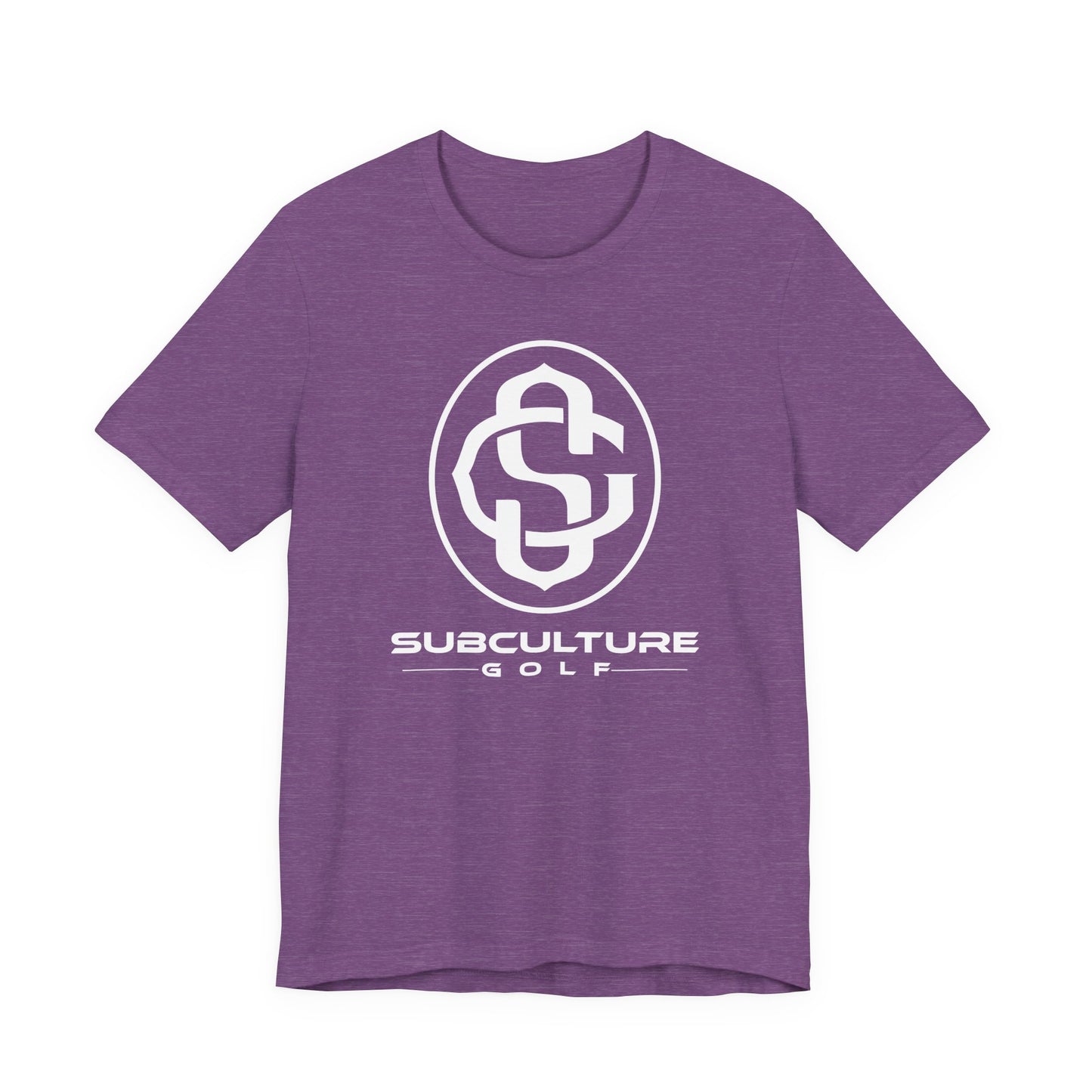 Monogram on Tee (White)