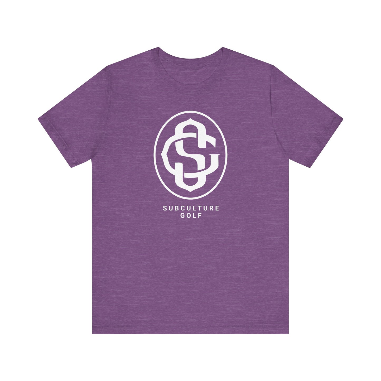 Monogram on Tee (White)