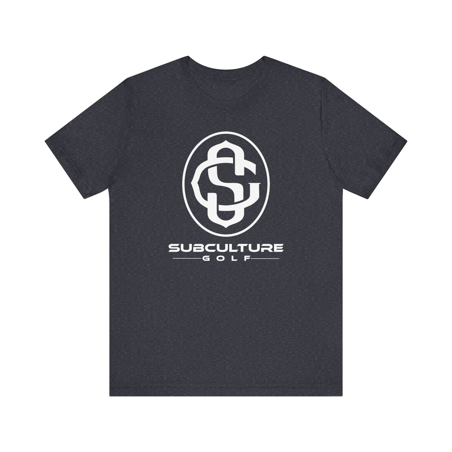 Monogram on Tee (White)