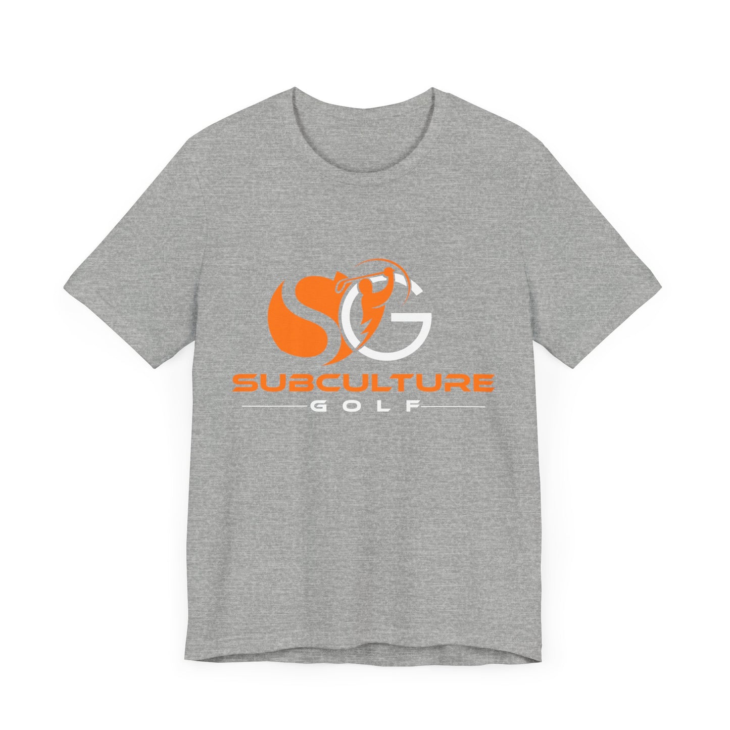 Logo on Tee (White)