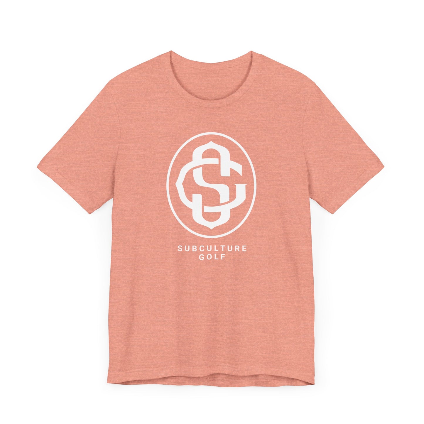 Monogram on Tee (White)