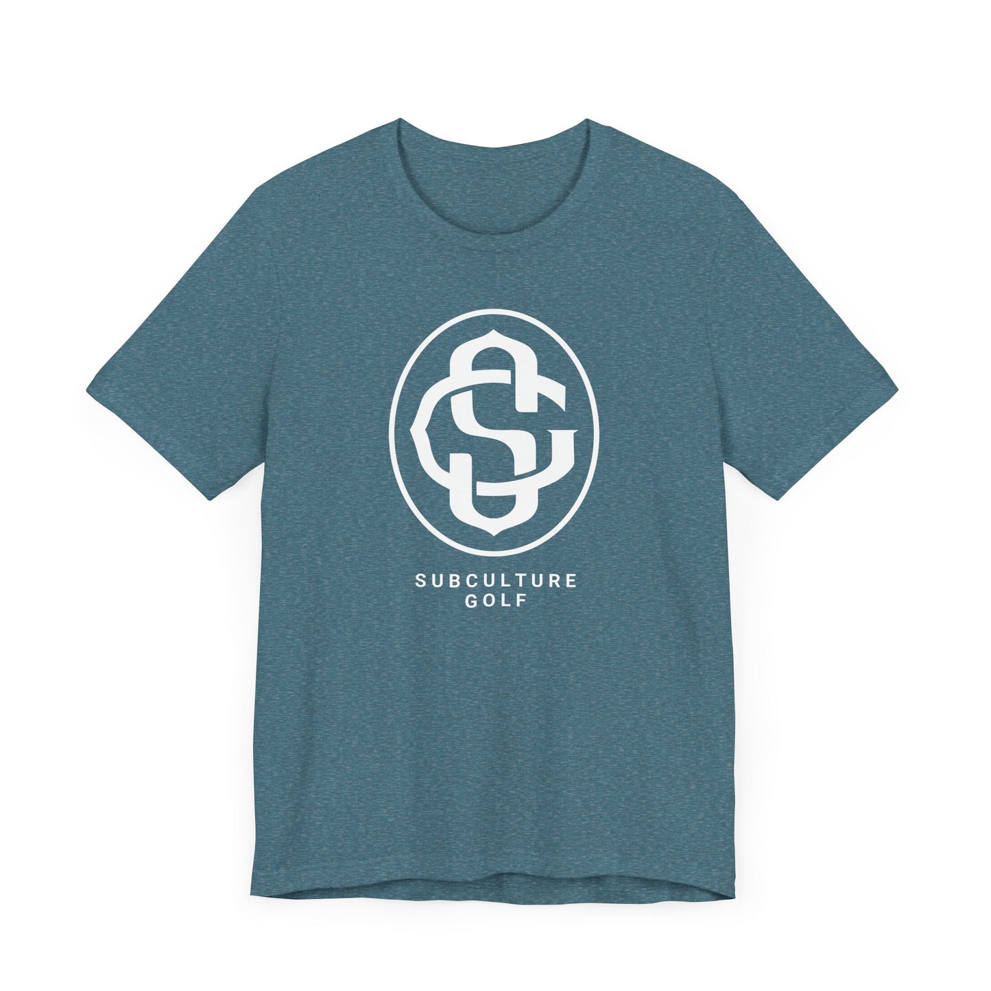 Monogram on Tee (White)