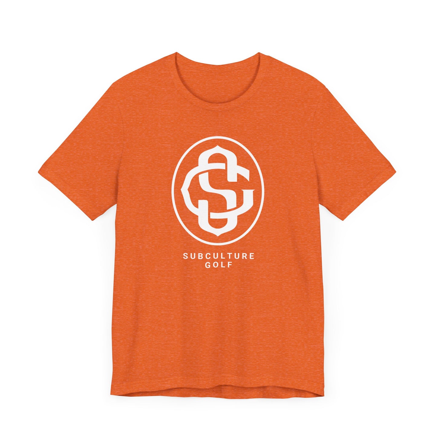 Monogram on Tee (White)