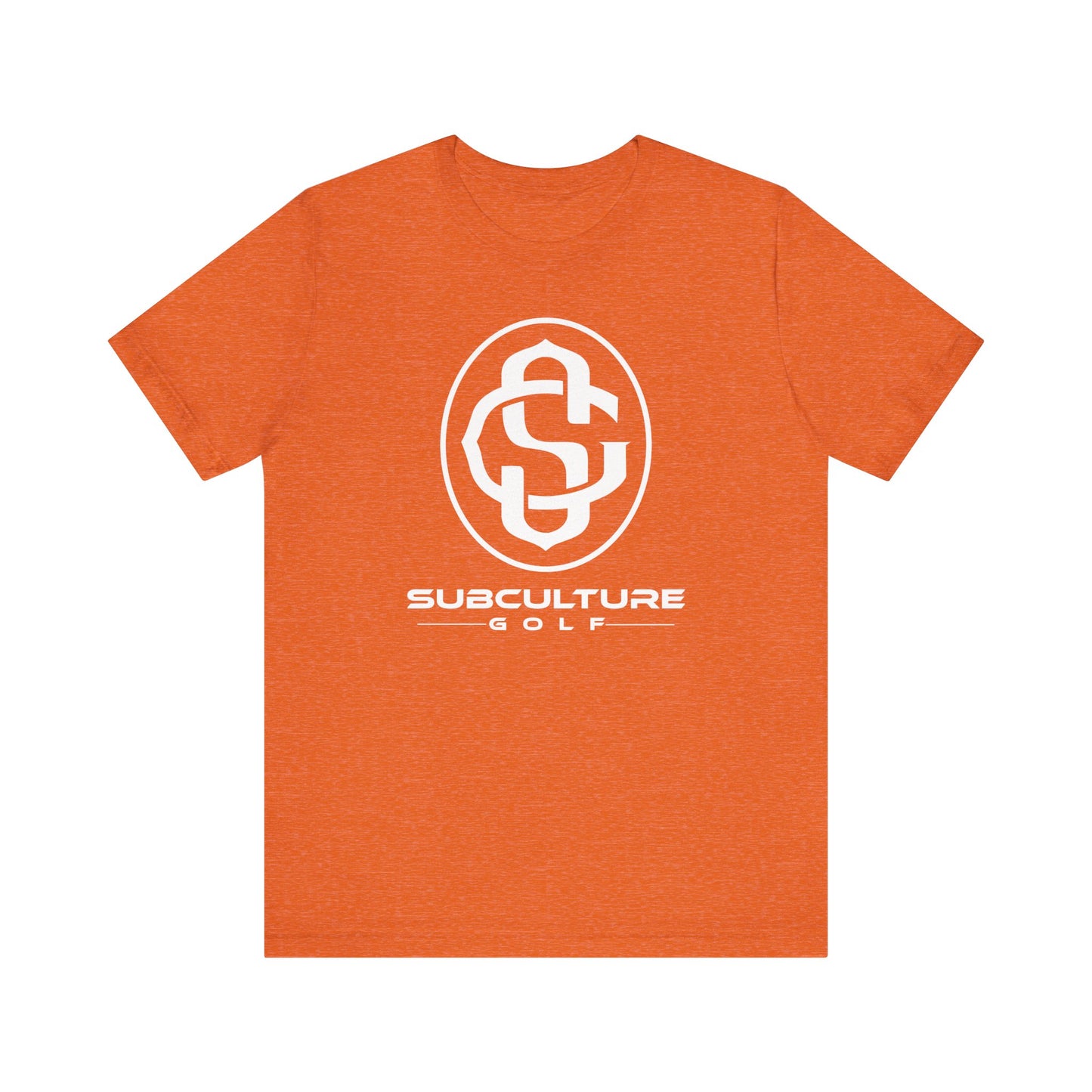 Monogram on Tee (White)