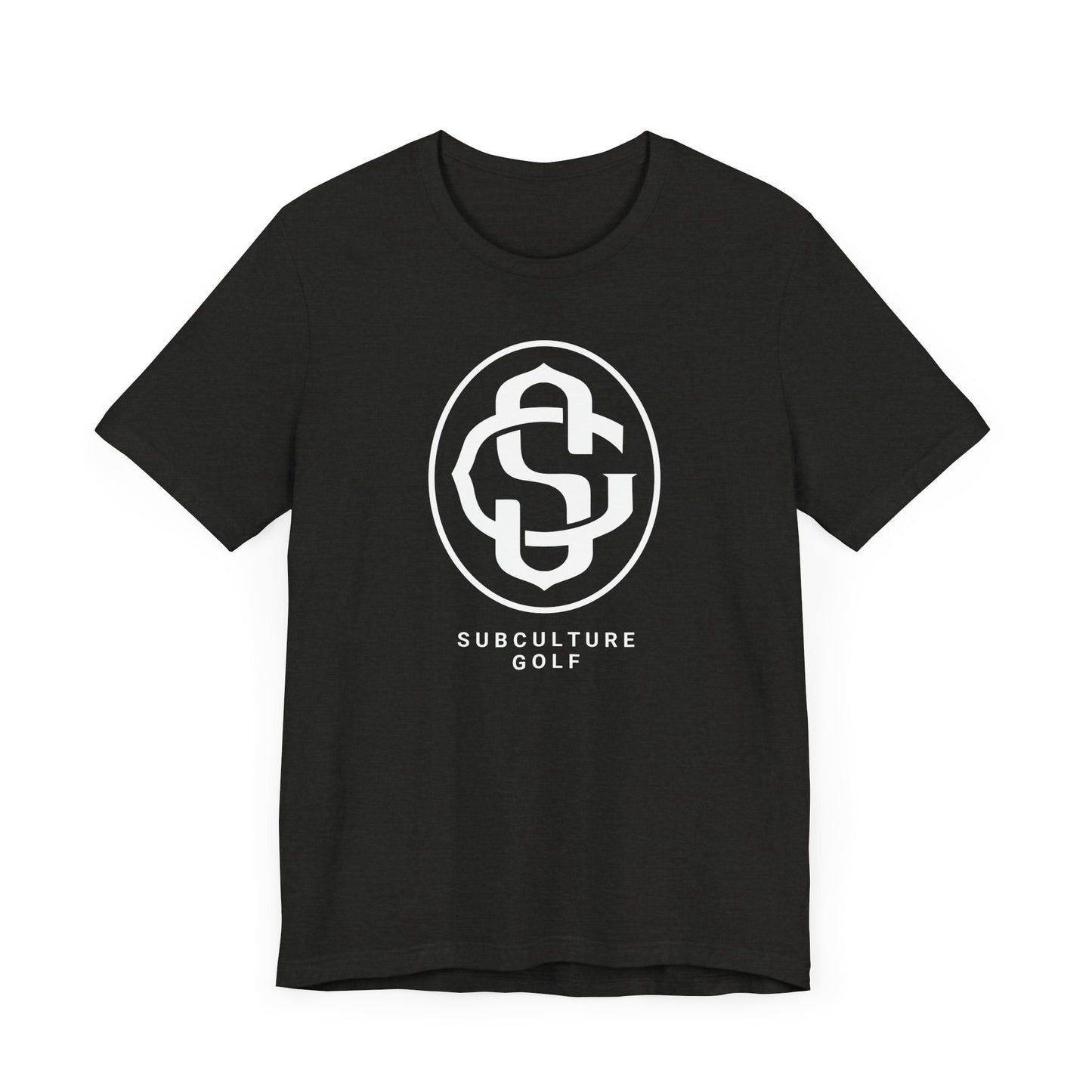 Monogram on Tee (White)