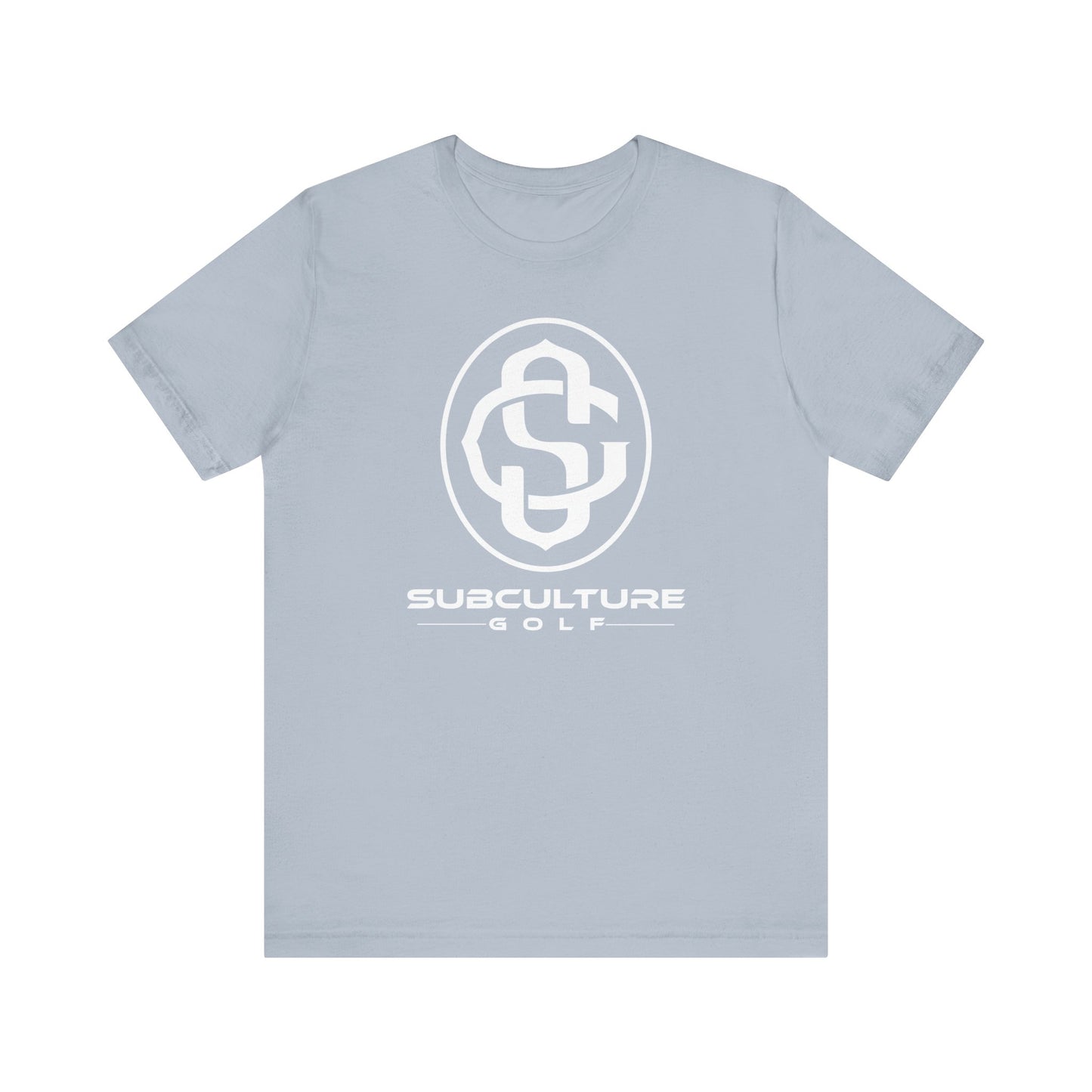 Monogram on Tee (White)