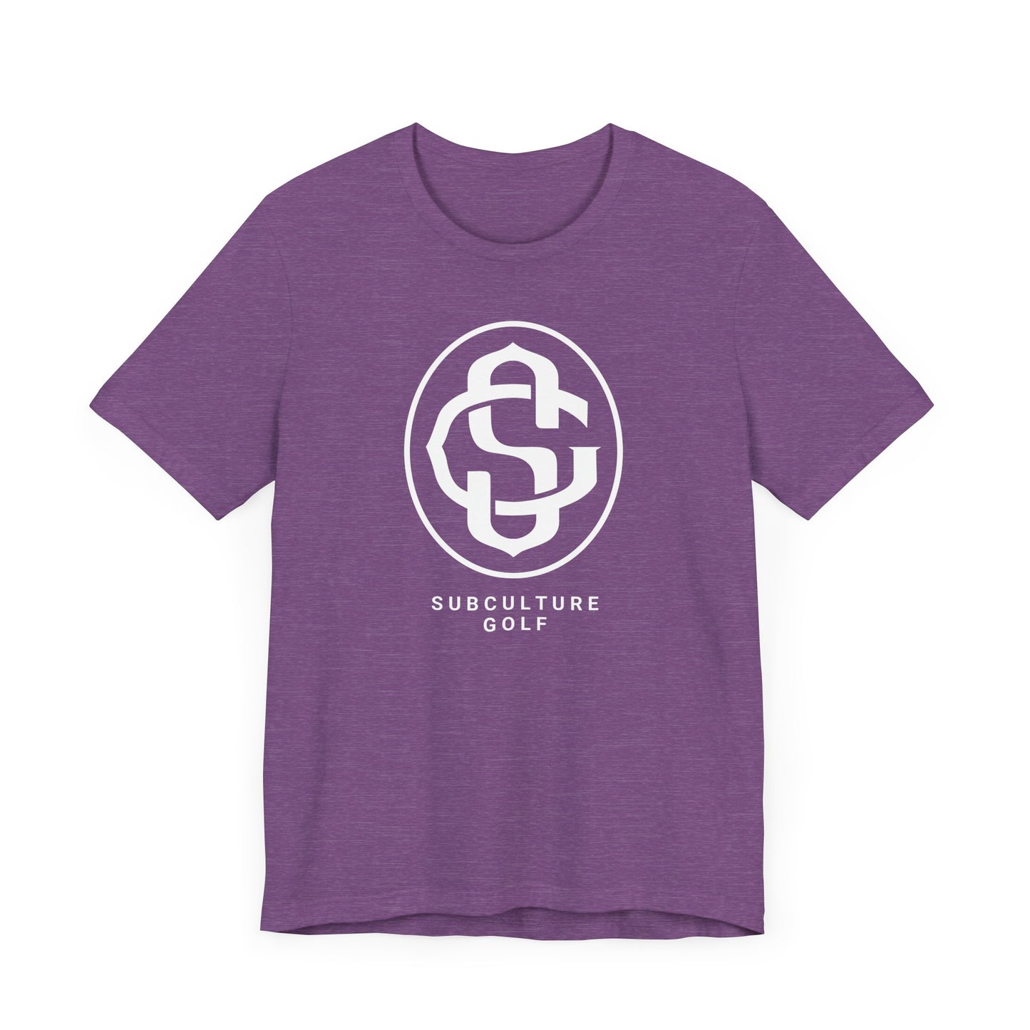 Monogram on Tee (White)