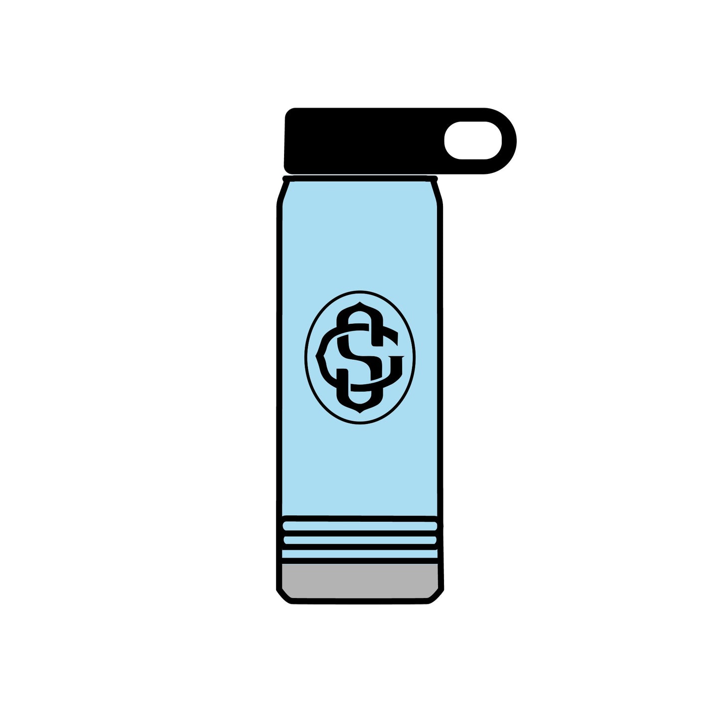 Subculture Branded Golf Enthusiast Water Bottle - 20oz