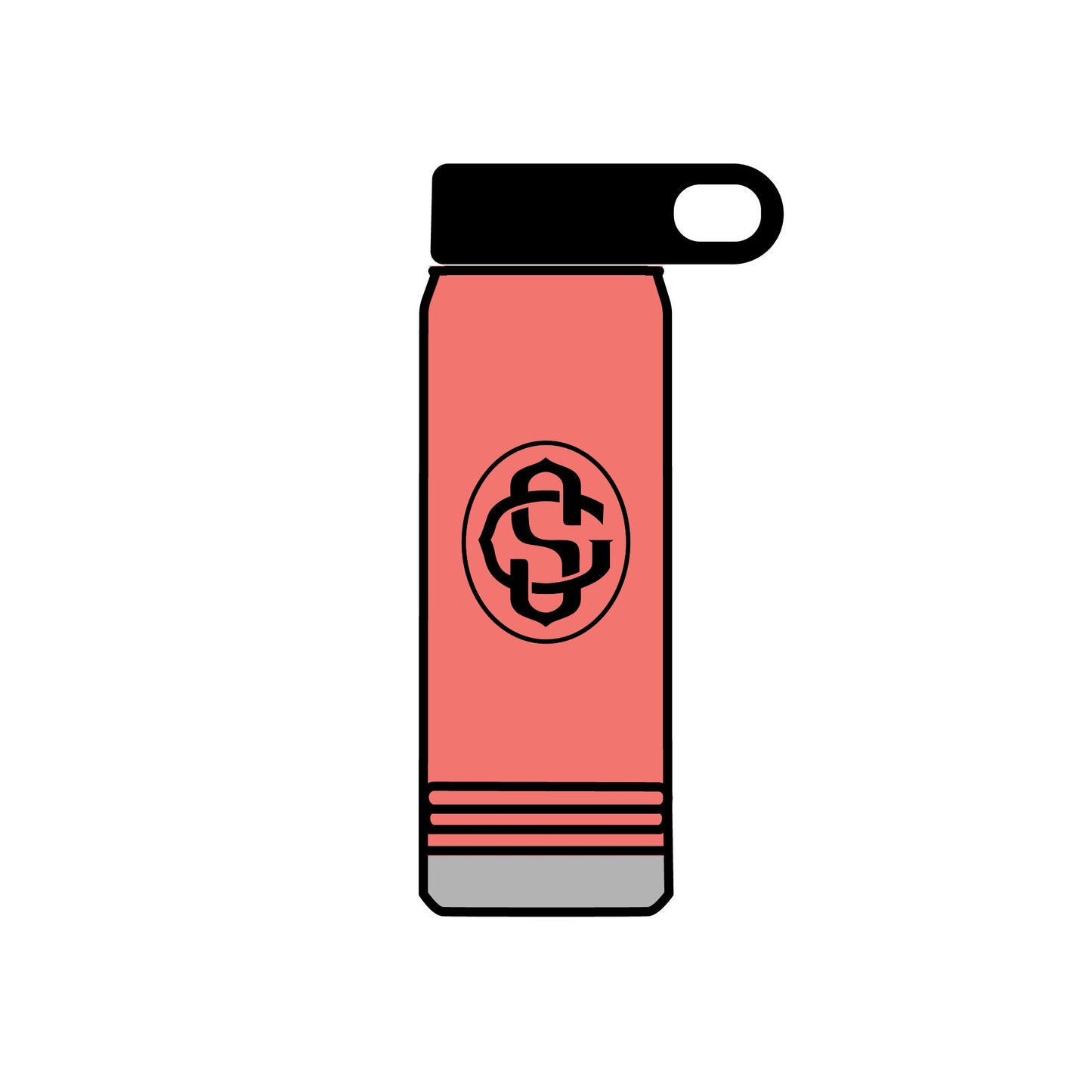 Subculture Branded Golf Enthusiast Water Bottle - 20oz