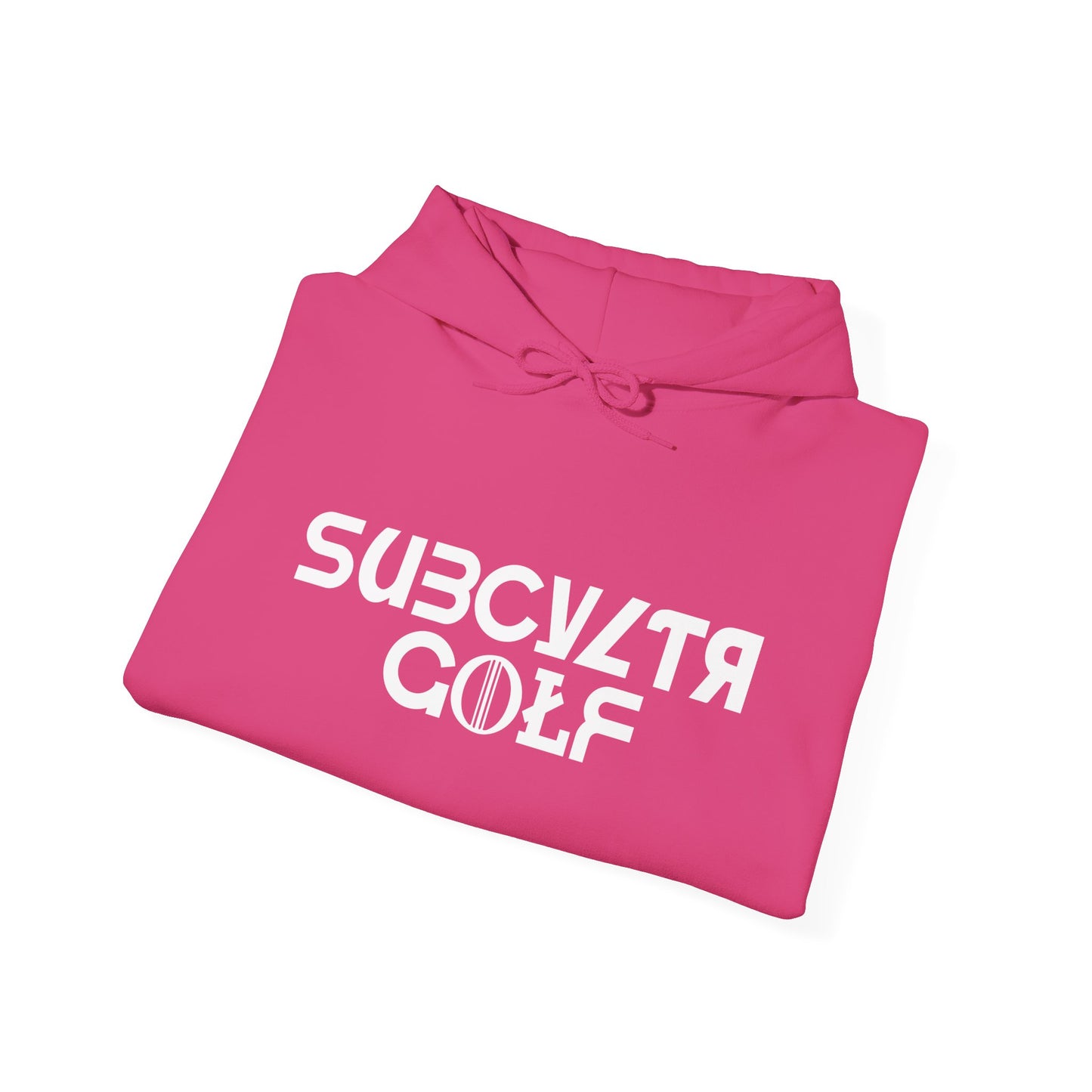 Subcyltr on Hoodie (White)