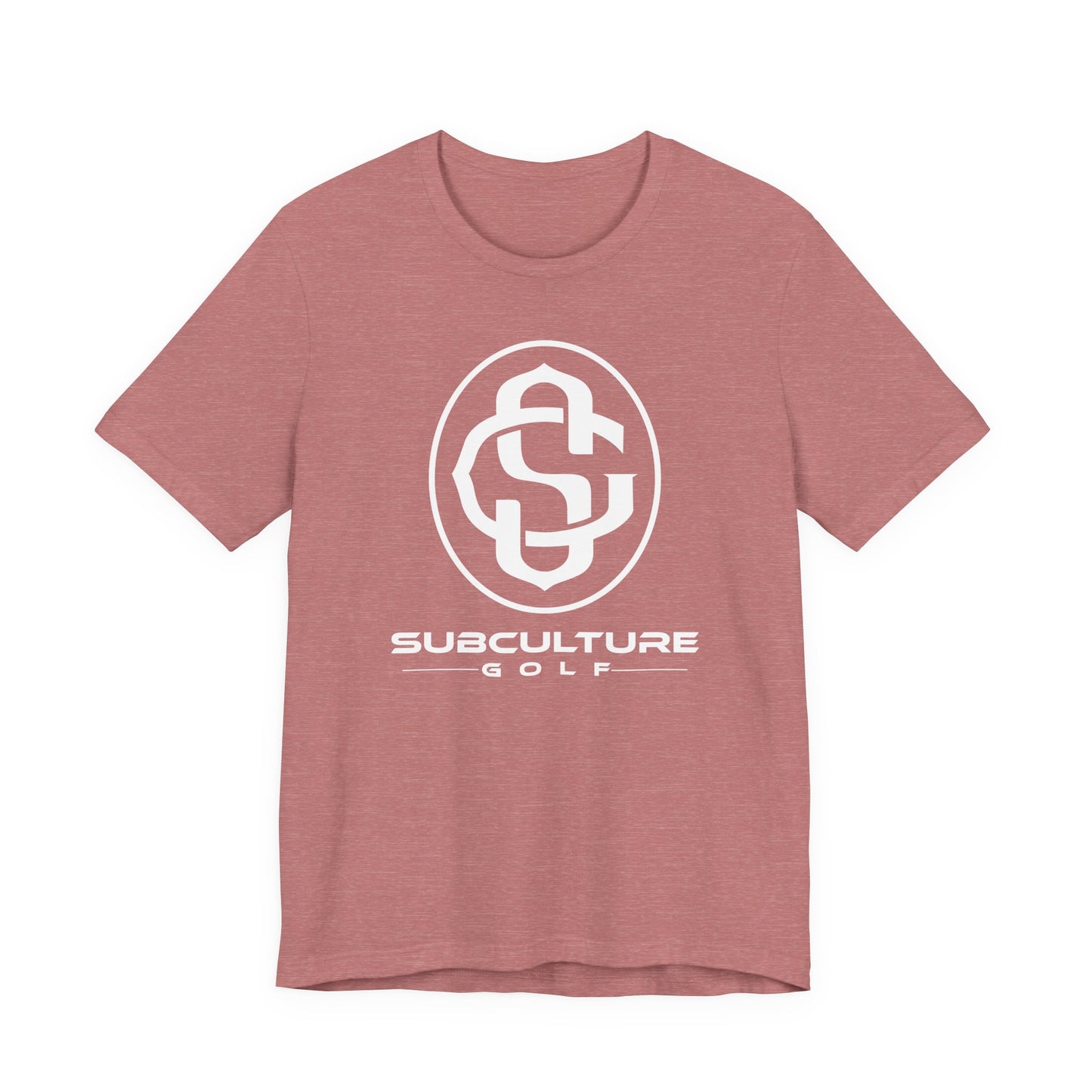 Monogram on Tee (White)