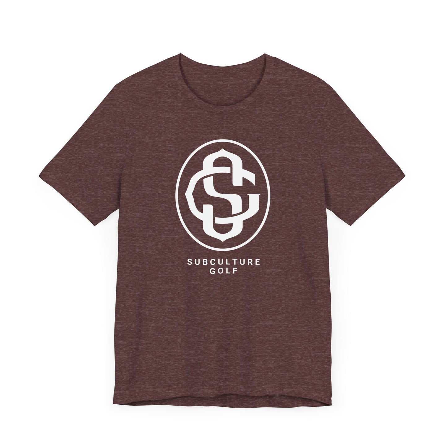 Monogram on Tee (White)