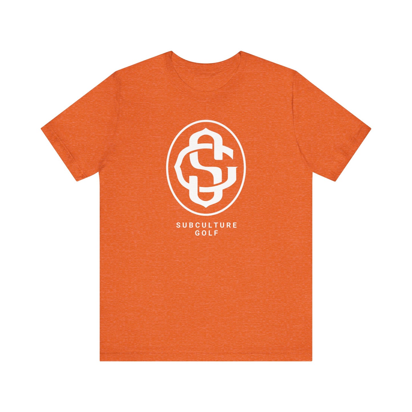 Monogram on Tee (White)