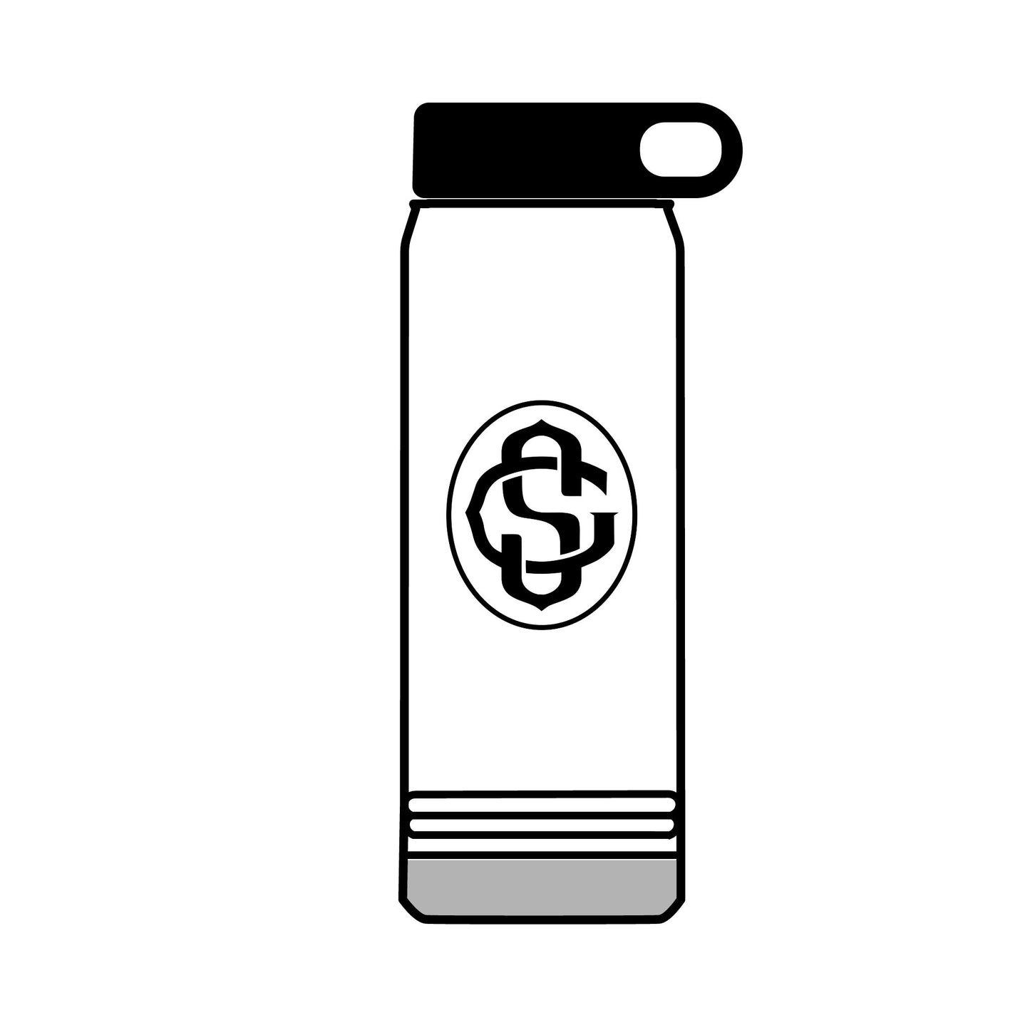 Subculture Branded Golf Enthusiast Water Bottle - 32oz