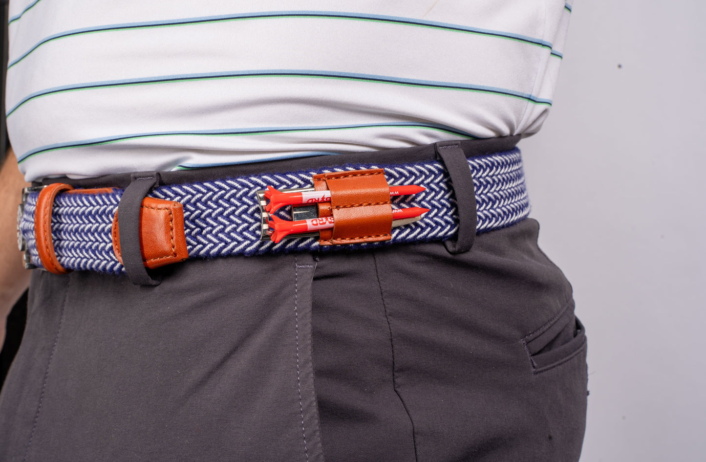 THE BRAIDED BYRD GOLF BELT - Mountain Bluebyrd