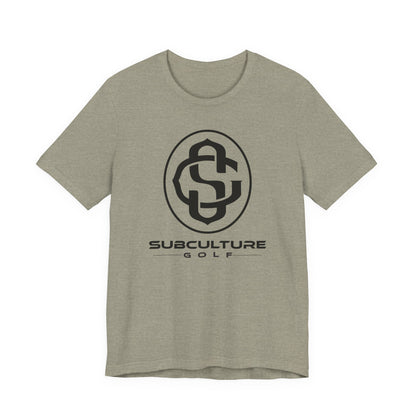 Monogram - Tee (Black Logo)