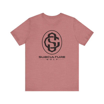 Monogram - Tee (Black Logo)
