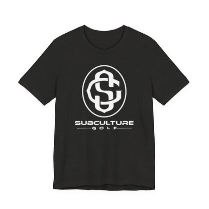 Monogram on Tee (White)
