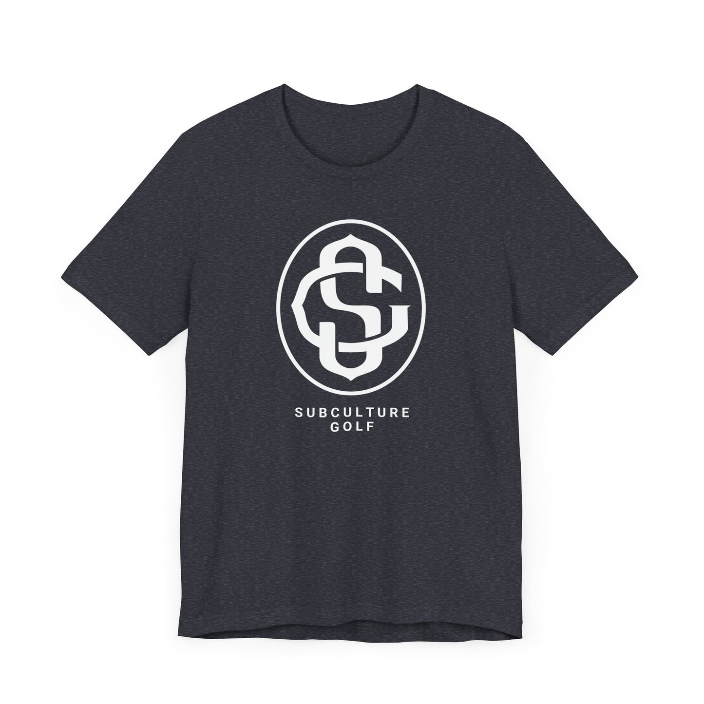 Monogram on Tee (White)