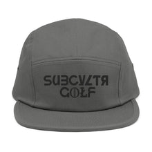 5 Panel Cap - Subcyltr Golf Hat (Black Logo)