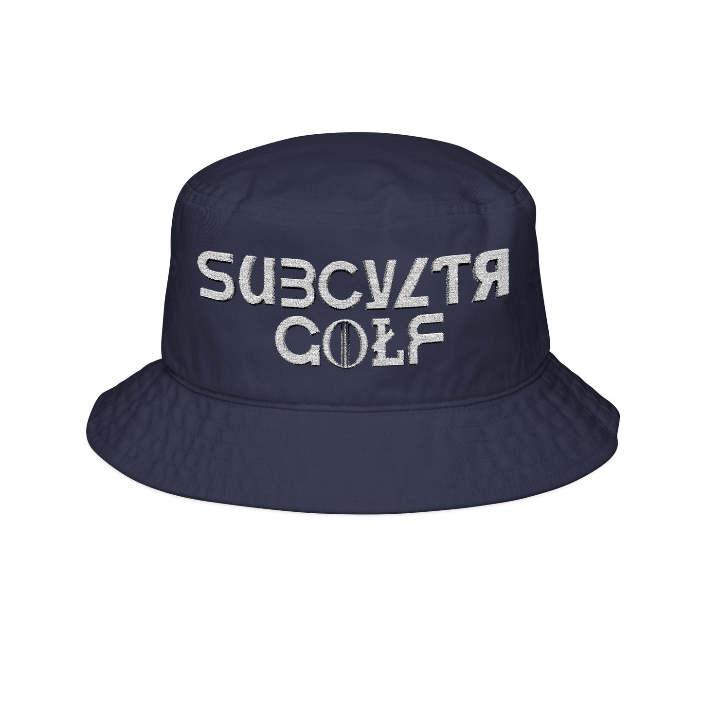 Subcvltr Golf Embroidered Bucket Hat - Navy