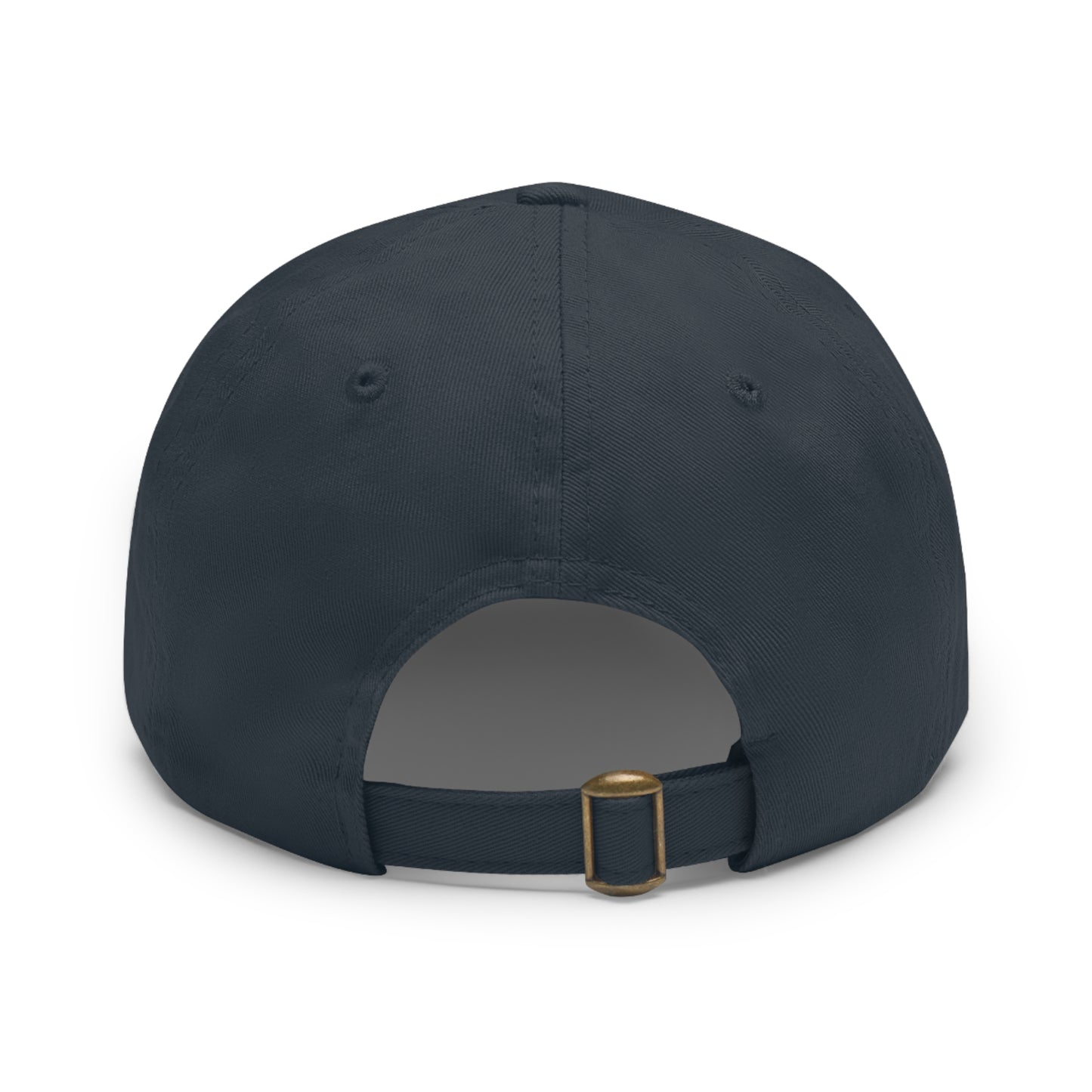 Monogram on Round Leather (faux) Patch