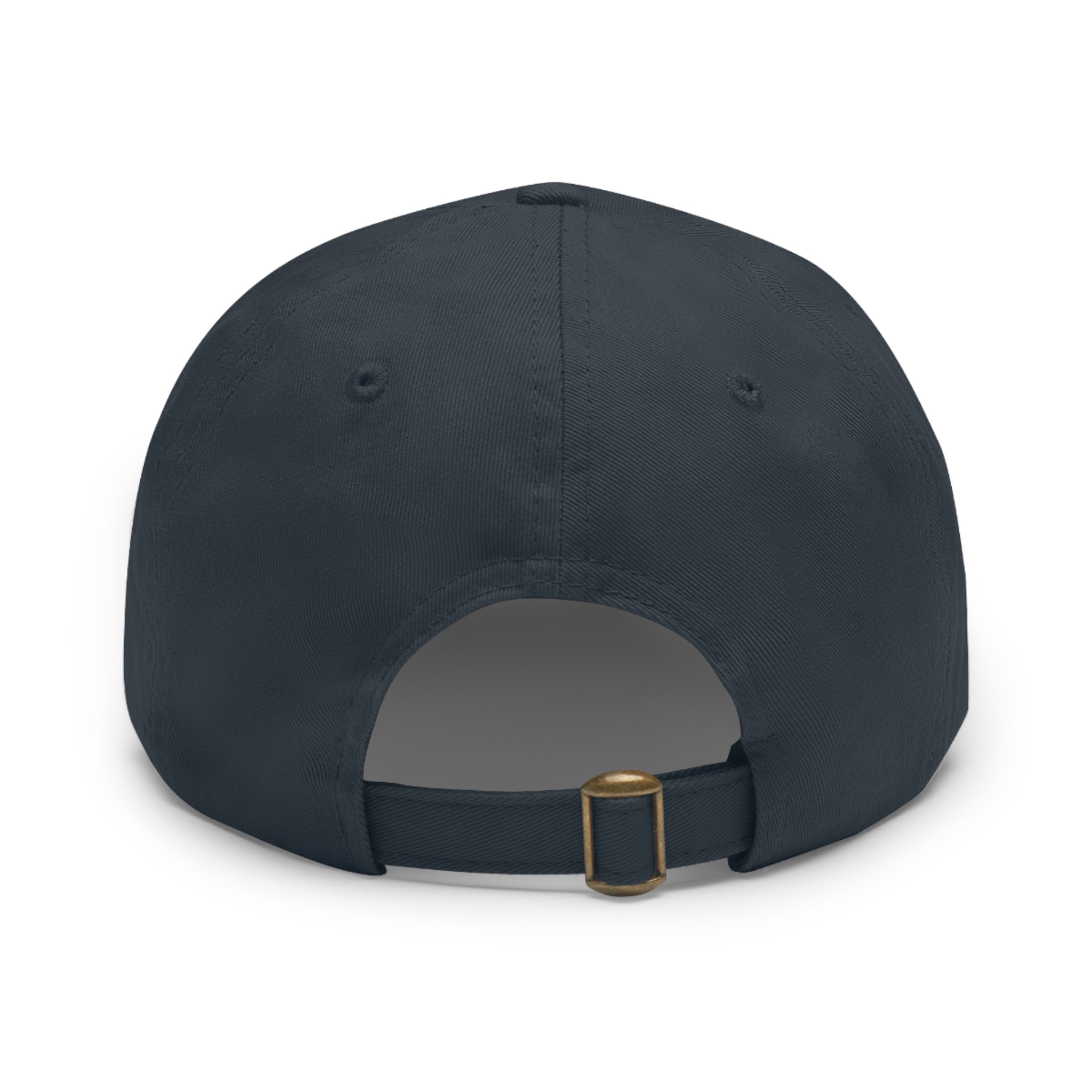 Monogram on Round Leather (faux) Patch