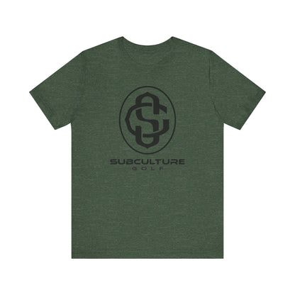 Monogram - Tee (Black Logo)