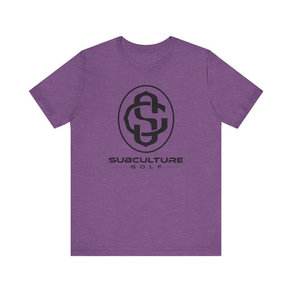 Monogram - Tee (Black Logo)
