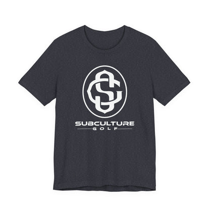 Monogram on Tee (White)