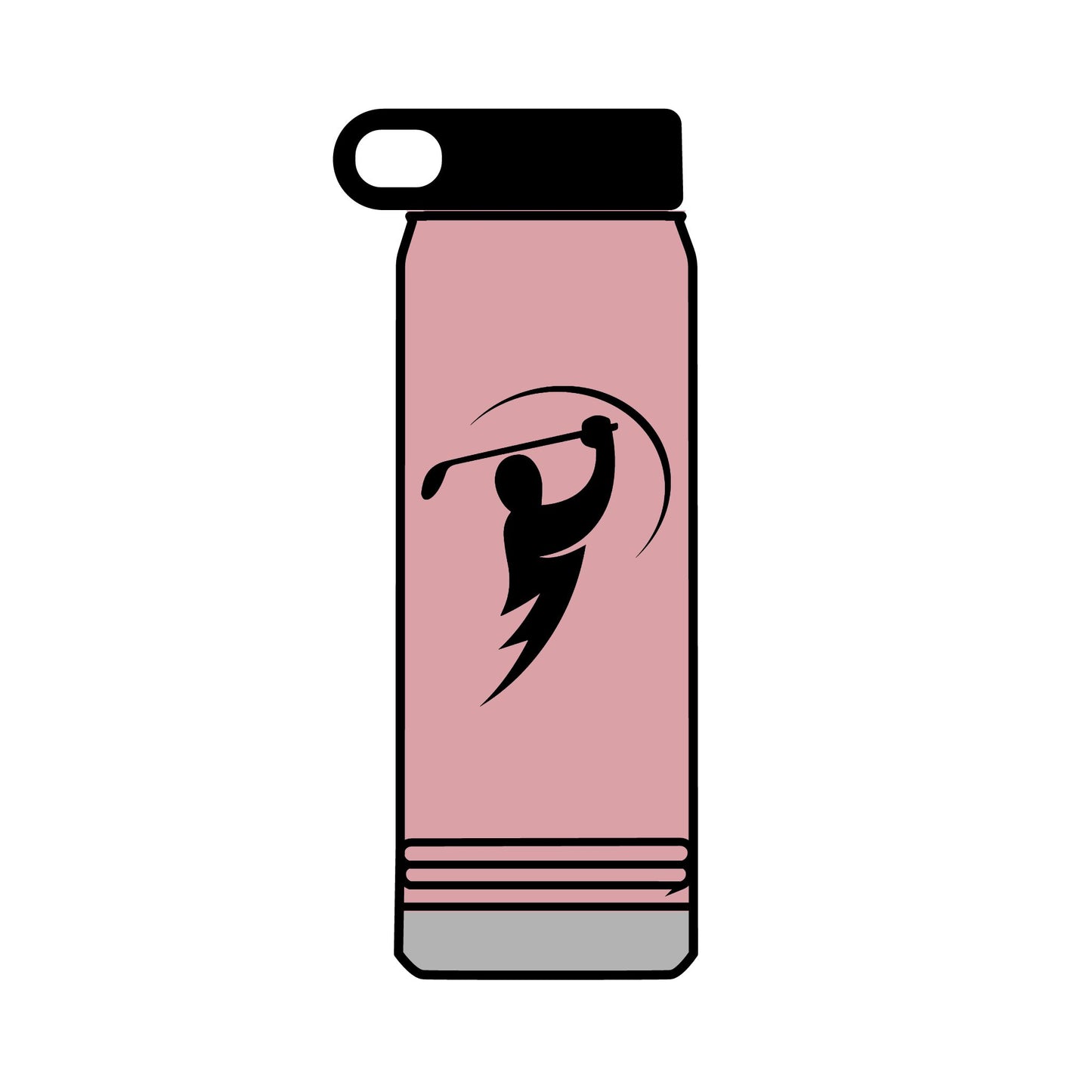 Subculture Branded Golf Enthusiast Water Bottle - 32oz